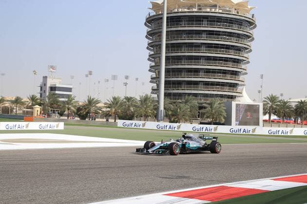 Formula 1, Bahrain GP, Valtteri Bottas takes pole position