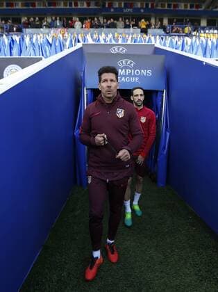 Football, CL, Atletico Madrid Training