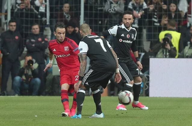 Football, EL, Besiktas Istanbul - Olympique Lyon
