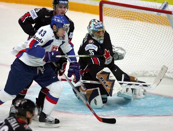 Ice hockey, World Championship, Canada - Slovakia 5:4