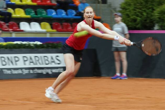Tennis, Fed Cup, Russia - Belgium
