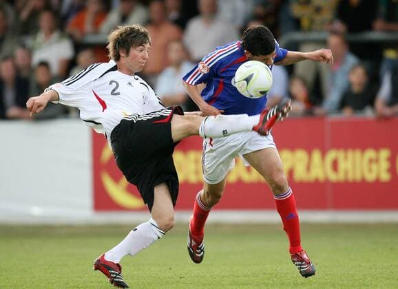 Football, U17 European Championship in Belgium, France - Germany 2:1