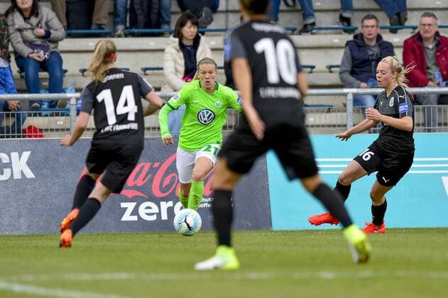 Football, 1. BL Women, 1. FFC Frankfurt - VfL Wolfsburg