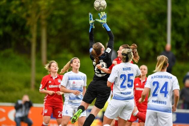 Football, 1. BL Women, MSV Duisburg - Bayern Munich