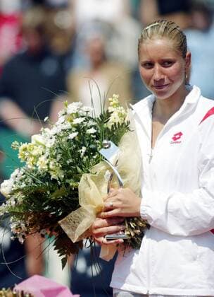Tennis, WTA Tour, Justine Henin wins the tournament in Warsaw