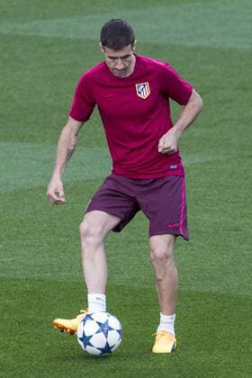 Football, CL, Atletico Madrid Training