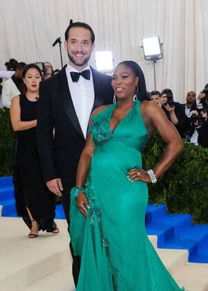 Serena Williams and Alexis Ohanian at MET Gala