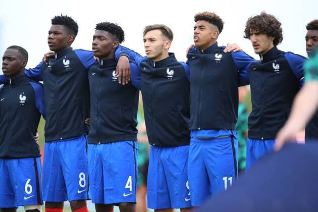 Football, U17 European Championship, Hungary - France
