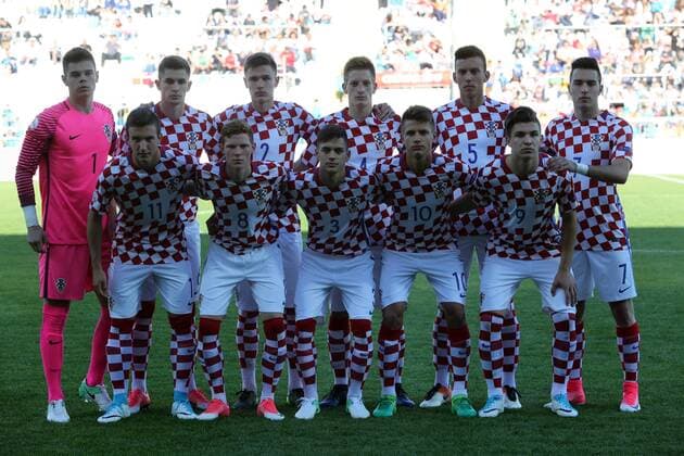 Football, U17 European Championship, Croatia - Italy
