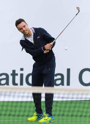 ATP tournament in Munich, golf and tennis show game