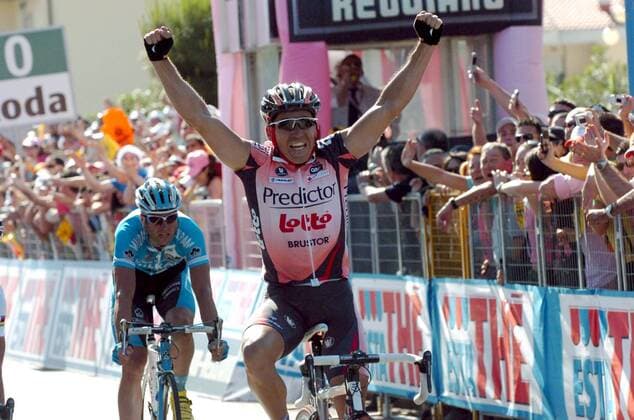 Cycling, Giro d Italia, stage 2, McEwen wins in sprint