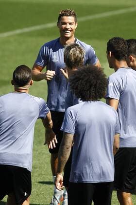 Football, CL, Real Madrid Training