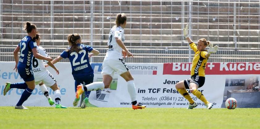 Football, Women, 1. BL, USV Jena - SC Freiburg