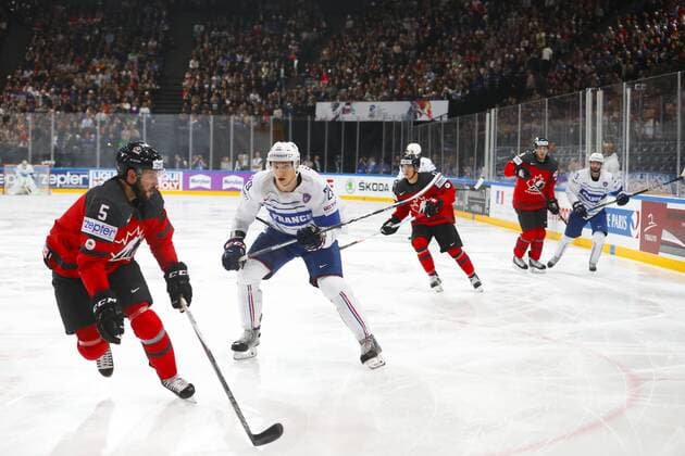 Ice hockey, World Cup, Canada - France
