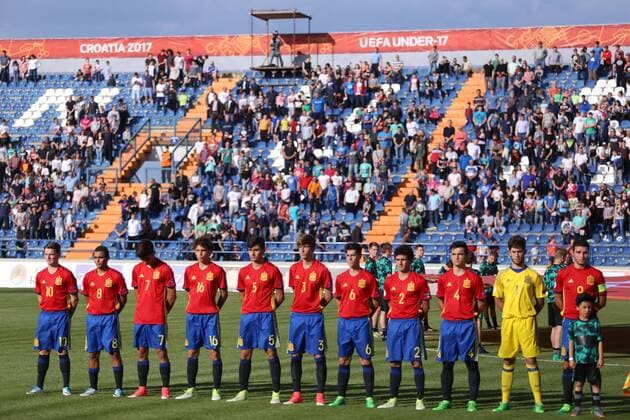 Football, U17 European Championship, France - Spain