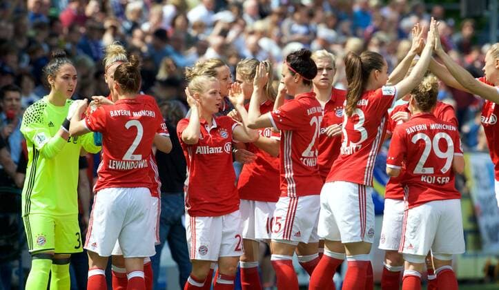 Football, 1. BL Women, Turbine Potsdam - Bayern Munich