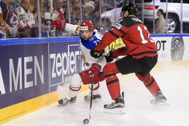 Ice Hockey World Championship, Canada - Russia