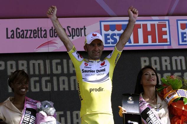 Cycling, Giro dItalia, Leonardo Piepoli wins the 10th stage