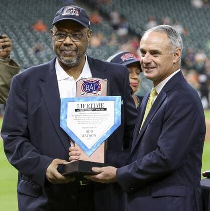 MLB, Bob Watson receives BAT Lifetime Achievement Award