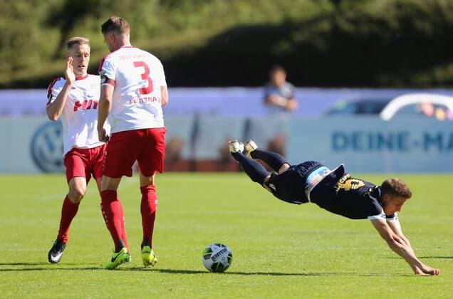 Football, Central Rhine Regional Cup Final, Fortuna Köln - Bonner SC