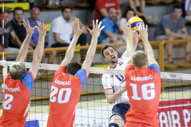 Volleyball, World Cup Qualifier, Croatia - Serbia
