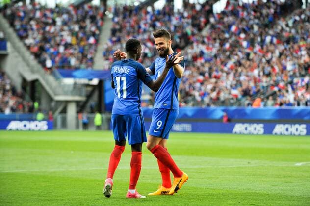 Football, International, France - Paraguay