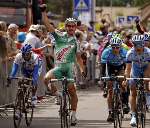 Cycling, Tour of Bavaria, Andre Schulze wins 1st stage