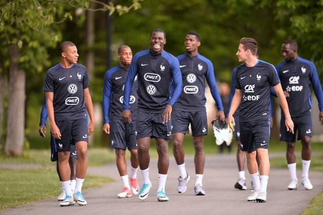 Football, Training France
