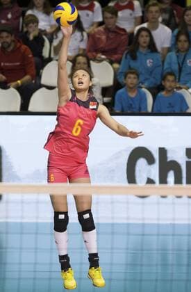 Volleyball, Women, Switzerland - China