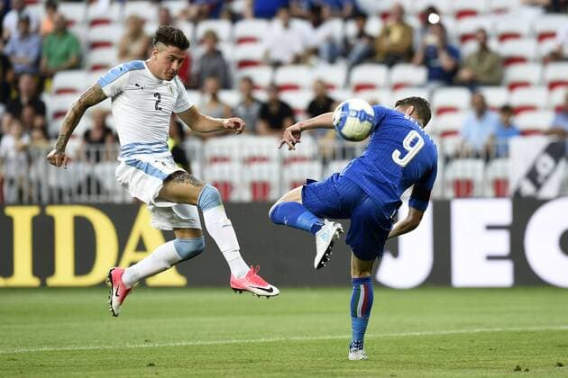 Football, Italy - Uruguay