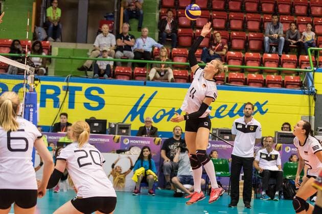 Volleyball, Women, Montreux Masters, Germany - Poland