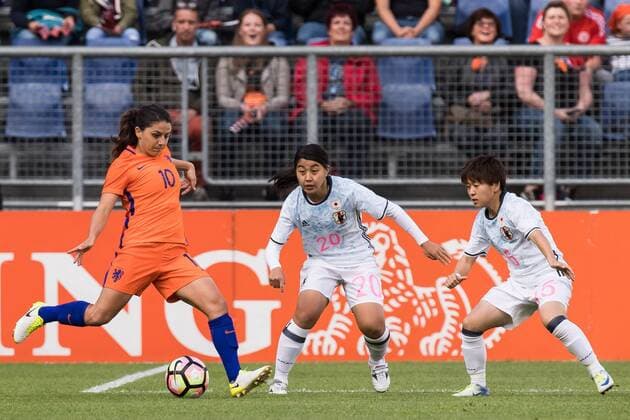 Football, Women, International, Netherlands - Japan