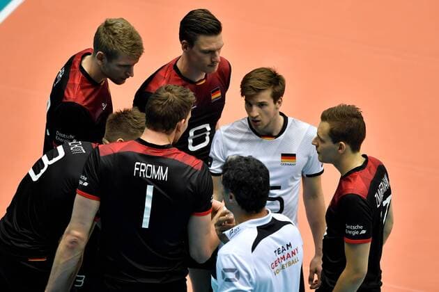 Volleyball, international match, Austria - Germany