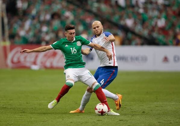Football, World Cup Qualifier, Mexico - USA