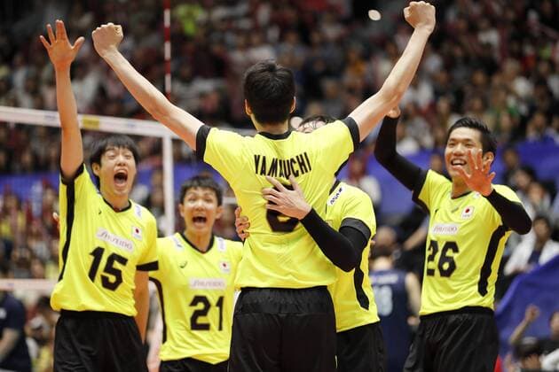 Volleyball, FIVB World League, Japan - South Korea