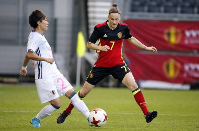 Football, Women, Belgium - Japan