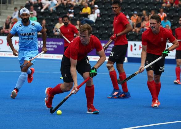 Hockey, World League, Canada - India