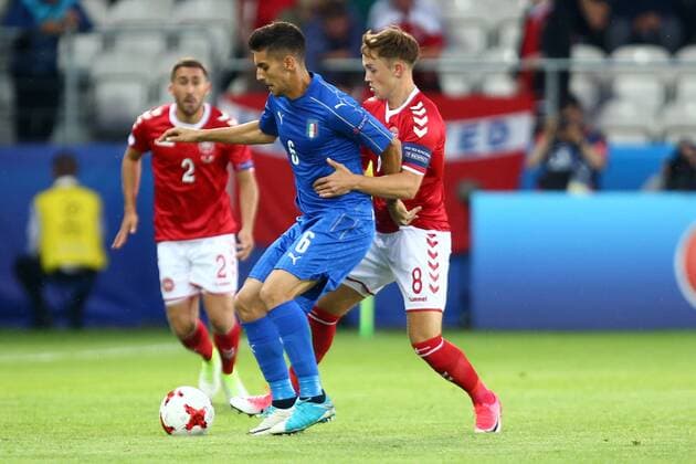 Football, U21 European Championship, Denmark - Italy
