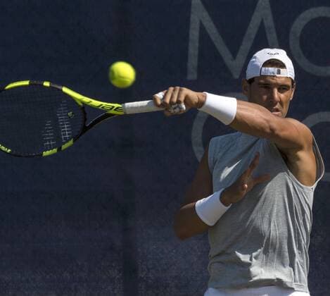 Tennis, Rafael Nadal Training
