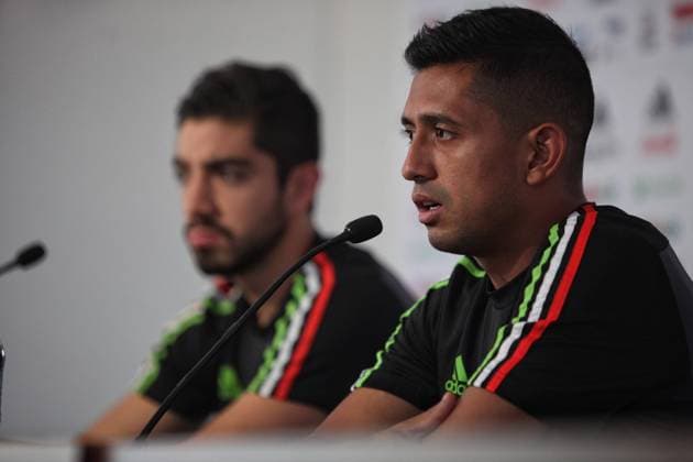 Football, Gold Cup, Mexico Press Conference