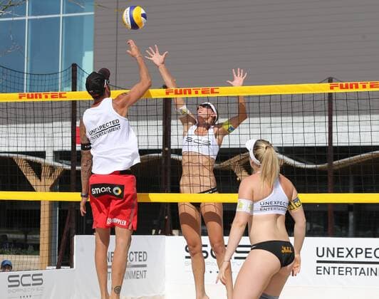 Beach volleyball, tournament in Vösendorf