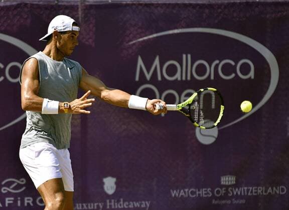 Tennis, Rafael Nadal Training