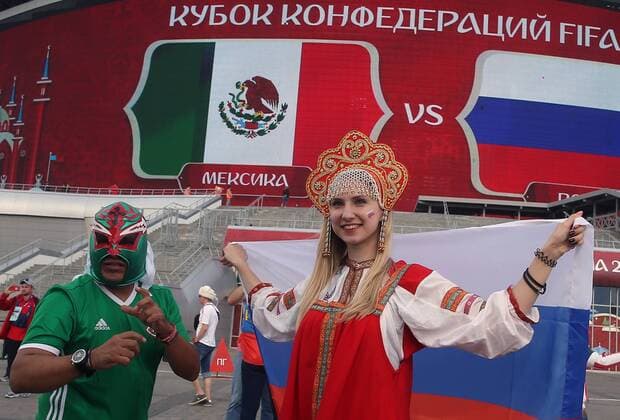 Confed Cup, Mexico - Russia