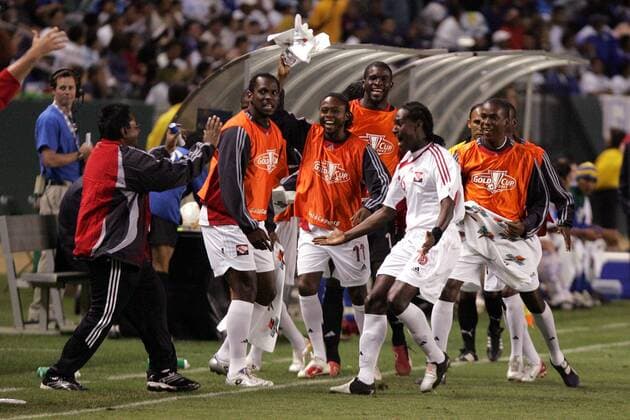 Football, CONCACAF Gold Cup, El Salvador - Trinidad & Tobago 2:1