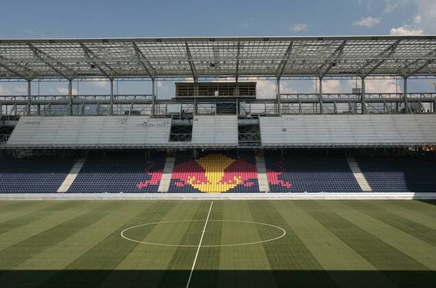 Football, stadium history Red Bull Salzburg