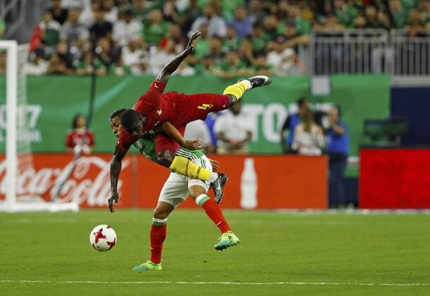Football, Test Match, Mexico - Ghana