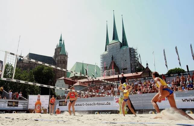 Beach Volleyball, Smart Beach Tour in Erfurt