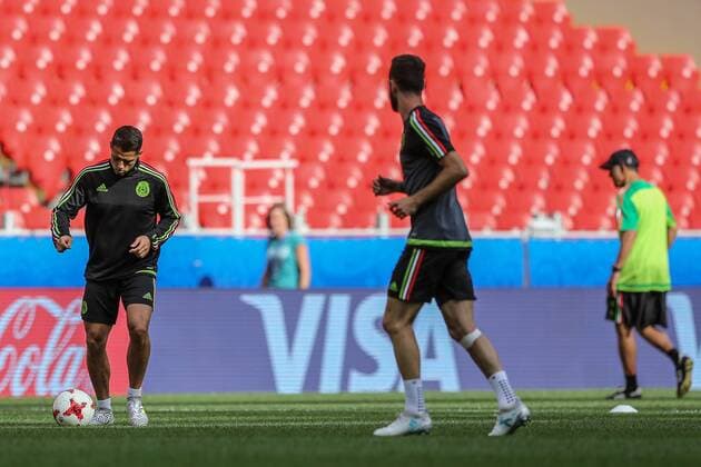 Confed Cup, Training Mexico