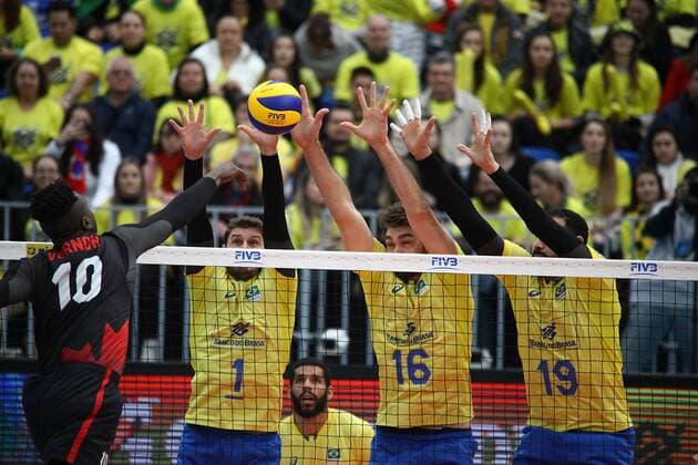 Volleyball, World League, Brazil - Canada
