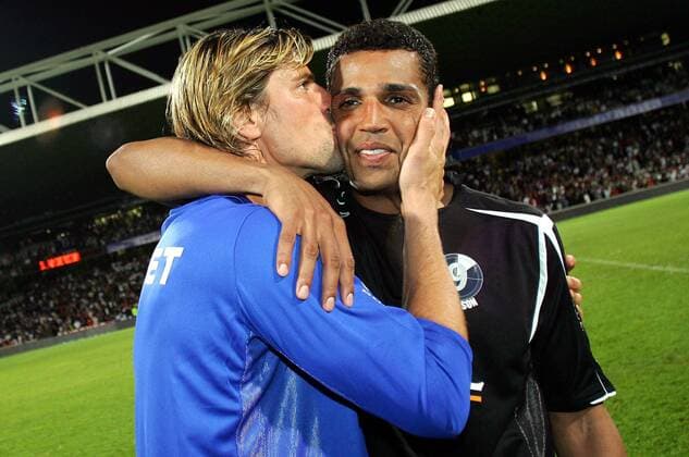 Football, France, Sonny Anderson farewell match